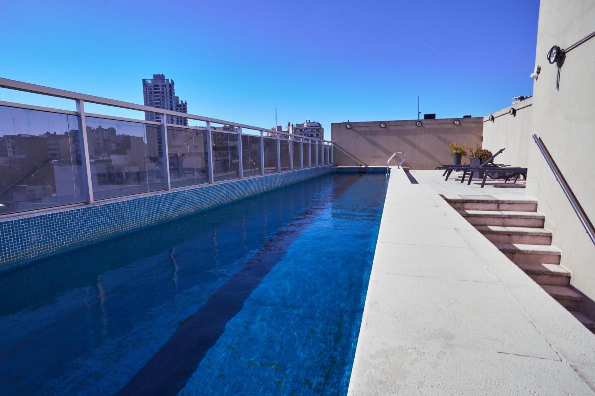Comodo Monoambiente Con Piscina En El Corazon De Palermo Hollywood - Buenos Aires — Fotos 1